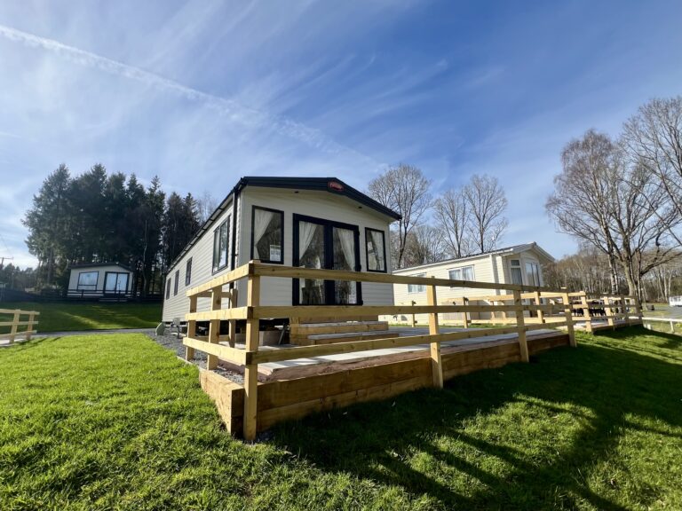 the Carnaby Silverdale on site at lodge coppice
