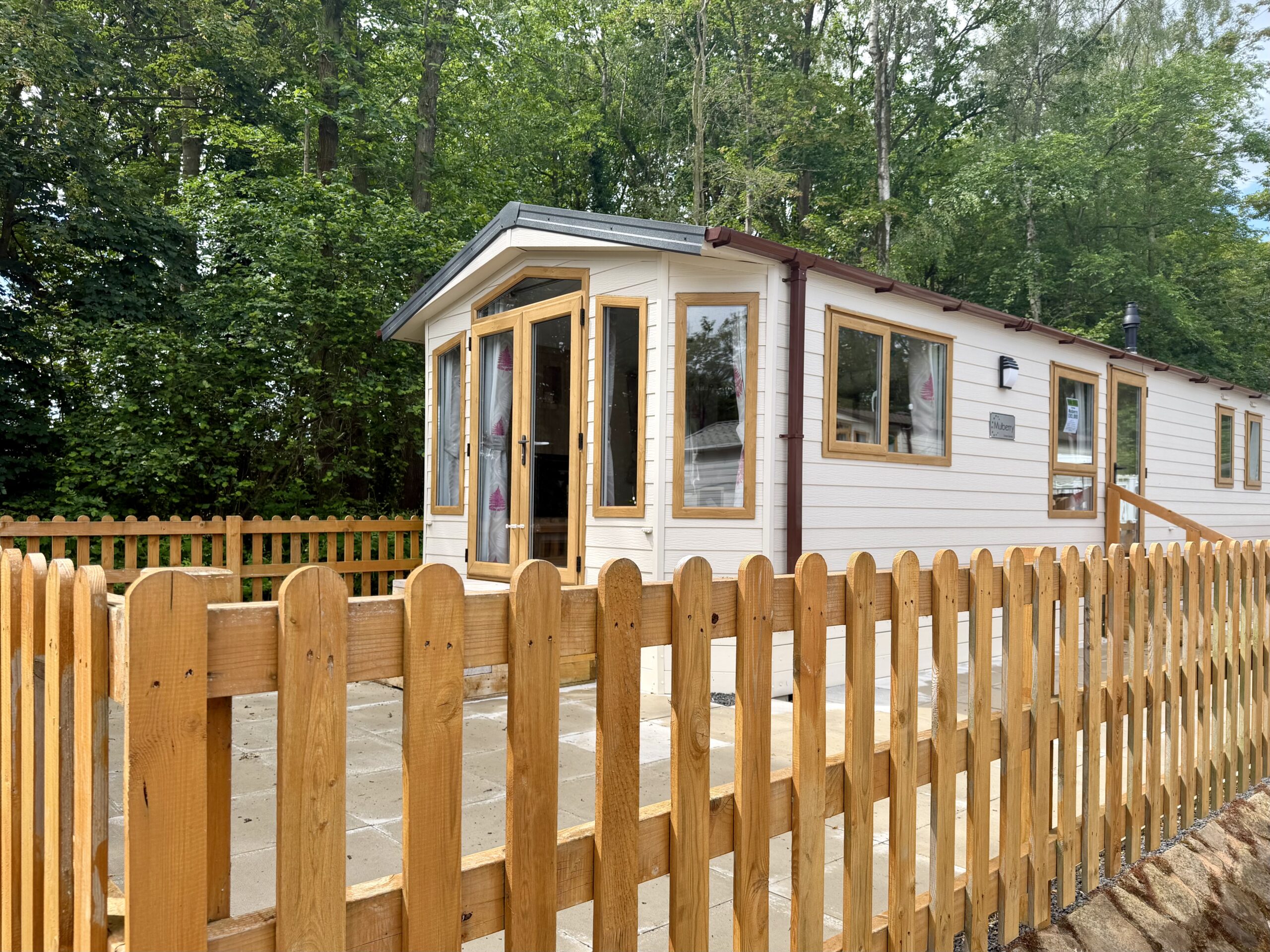 Spacious pitch, ready to move in - Europa Mulberry at Lodge Coppice