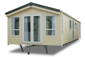 Library image of Maple static caravan French Doors! .