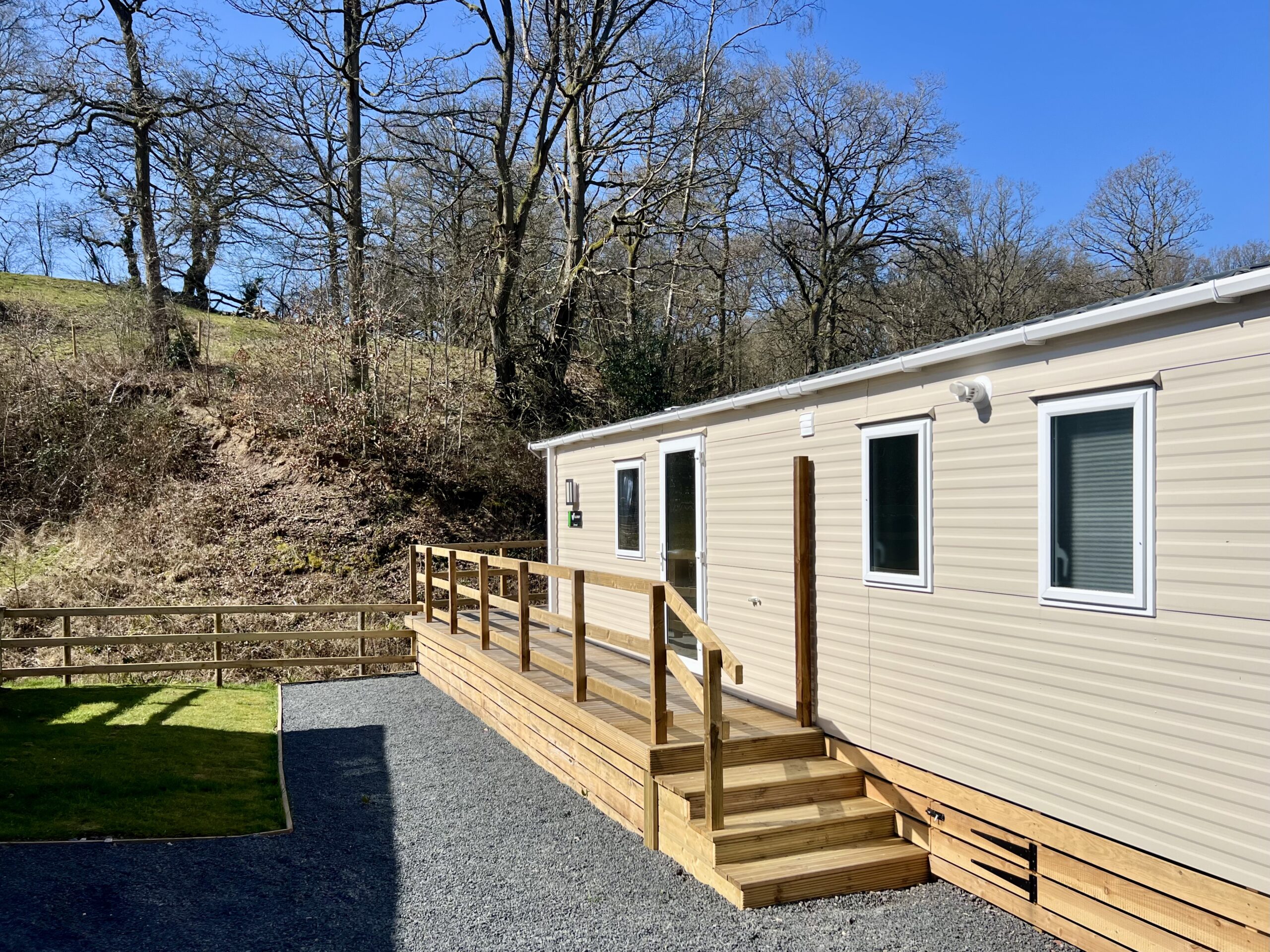 The Linwood at bank Farm in a brilliant stream side location