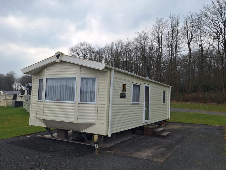 2017 Willerby Rio front and side view.