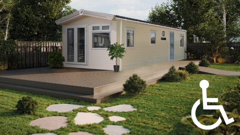 Willerby rio access with the mobility logo