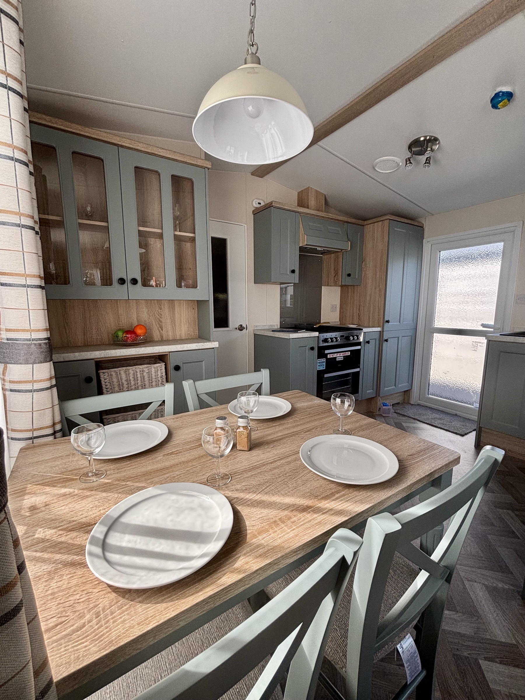 Europa willow dining and kitchen interior