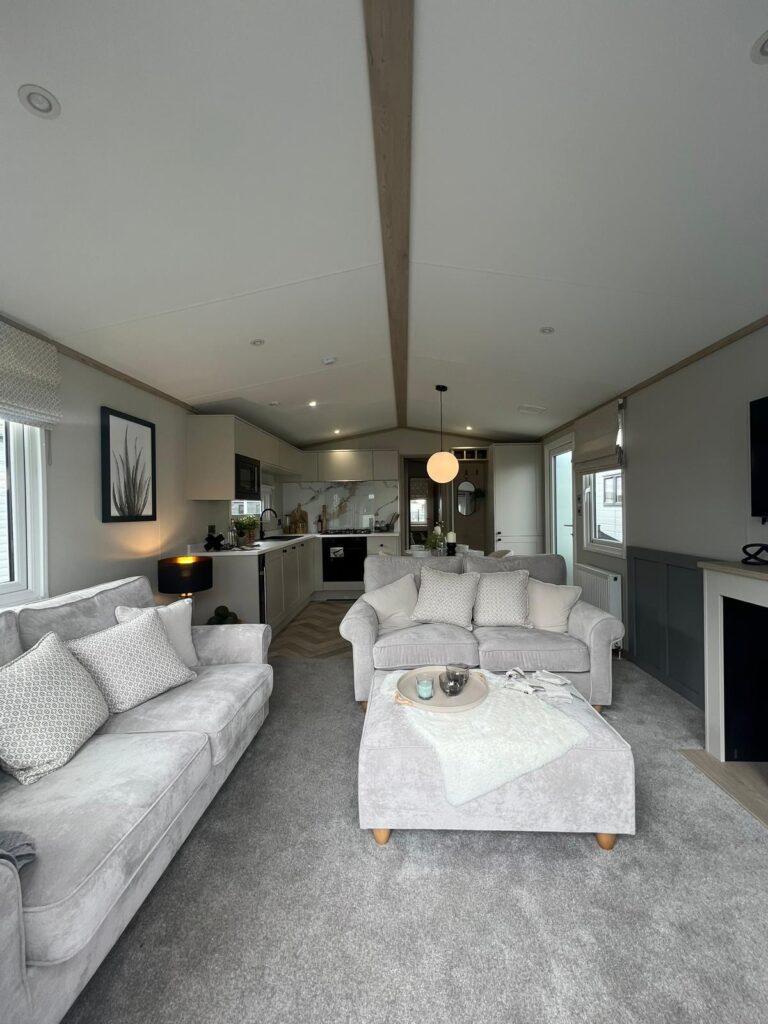 Victory Harraway vaulted ceiling and open plan living