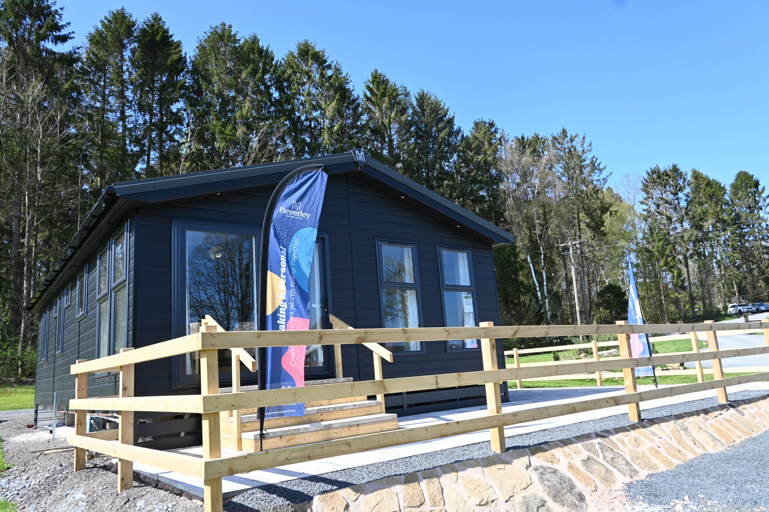 Beverley Olive on Pitch at Lodge Coppice Holiday Park