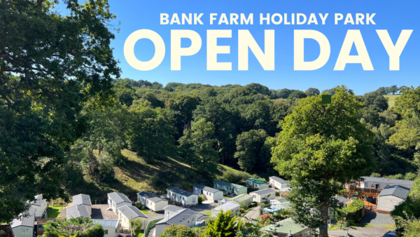 Open Day Poster for Bank Farm Holiday Park