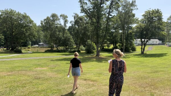 Blooming marvellous site visit at Lodge Coppice Holiday Park