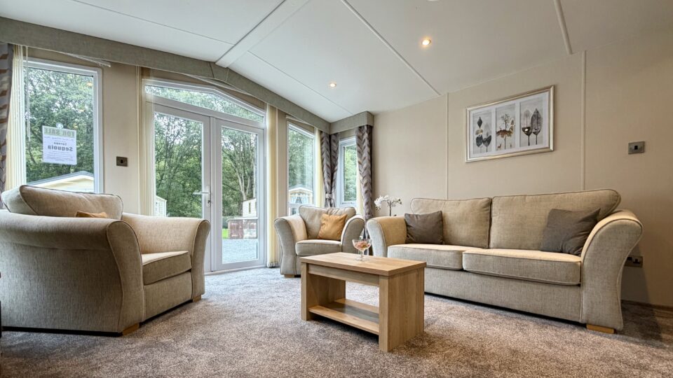 Europa Sequoia – Sofas Comfy Sofas in the Preloved Europa Sequoia at Lodge Coppice Holiday Park