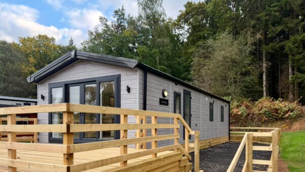 Gainsborough Lodge exterior and decking
